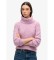 Buy Superdry Brushed Rib Slouch Sweater pink