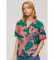 Acheter Superdry Chemise Beach Resort rose