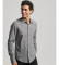 Buy Superdry Cotton long sleeve grey dress shirt