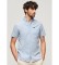 Buy Superdry Blue short sleeve oxford shirt