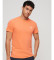 Superdry Camiseta Essential Logo naranja