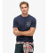 Comprar Superdry T-shirt industrial descontraída azul-marinho