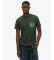 Comprar Superdry T-shirt industrial descontraída verde