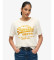 Acheter Superdry T-shirt décontracté blanc cassé