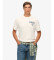 Comprar Superdry T-shirt Tokyo Narrative Loose branco