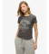 K�p Superdry Athletic grafisk T-shirt mörkgrå