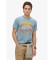 Kopen Superdry T-shirtGrote buitensport blauw