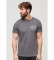Buy Superdry Vintage Heritage logo T-shirt grey