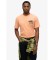 Kopen Superdry Trade Tools oranje loose-fit T-shirt