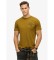 Kopen Superdry Copper Label mosterd relaxed fit t-shirt