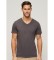 Comprar Superdry T-shirt verde com decote em V