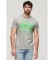 Kopen Superdry Fluor T-shirt met grijs Vintage logo