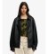 Comprar Superdry Jaqueta de couro sintético Collared Oversized preto