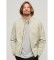 Kp Superdry Klassisk beige Harringtonjacka