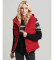 Kopen Superdry Gewatteerd vest met capuchon Everest rood