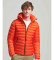 Kp Superdry Fuji Sport Quiltad jacka med huva orange