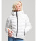Comprar Superdry Chaqueta acolchada de microfibra con capucha blanco