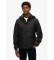 Kopen Superdry Windjack met capuchon en logo zwart