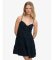 Buy Superdry Navy Tiered Cheesecloth Mini Dress