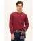 Kup Superdry Essential Logo Crew Sweatshirt bordowy