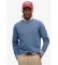 Comprare Superdry Felpa girocollo Essential con logo blu