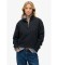 Kopen Superdry Sudadera Essential Logo Emb Half Zip marineblauw