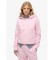 Comprar Superdry Sudadera con capucha Essential Logo Emb rosa