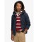 Comprar Superdry Camisola de malha lavada azul-marinho essencial