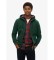 Comprare Superdry Felpa verde con logo essenziale