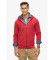Køb Superdry Sudadera con capucha Essential Logo Zip rød