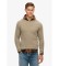 Kopen Superdry Essentiële beige slim fit trui