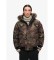 Comprare Superdry Bomber Everest in finta pelliccia mimetica