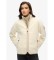 Comprar Superdry Forro polar con cremallera integral Active blanco