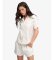 Kopen Superdry Overhemd Heritage Broderie gebroken wit