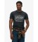 Comprar Superdry T-shirt Heritage Brand Relaxed preta