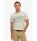 Comprar Superdry T-shirt Heritage Brand Relaxed off-white