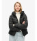 Kaufen Superdry Fuji Steppjacke mit Kapuze schwarz