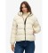 Comprar Superdry Casaco com capuz acolchoado Stanton em branco