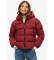 Acheter Superdry Veste matelassée à capuche Stanton rouge