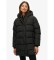 Kopen Superdry Sportief Puffer Mid Jacket met capuchon zwart