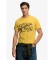 Comprar Superdry T-shirt descontraída Industry Worker amarelo