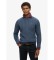 Buy Superdry Blue Jacob plaited knitted jumper