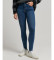 Buy Superdry High-waisted skinny jeans in organic cotton blue