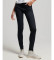 Buy Superdry High-waisted skinny jeans in organic cotton black