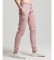 Superdry Pantalon de jogging avec logo Vintage brodÃ© rose