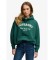 Köp Superdry Luxe sweatshirt grön