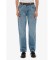 Kopen Superdry Jeans Mid Rise Recht Blauw