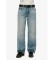 Buy Superdry Mid rise wide leg blue jeans
