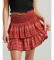 Buy Superdry Tiered mini-skirt with red Vintage Logo logo