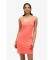 Acheter Superdry Mini robe sans manches en corail